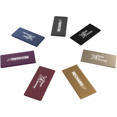 Logo trade corporate gifts image of: SCX.design P15 light-up 5000 mAh power bank