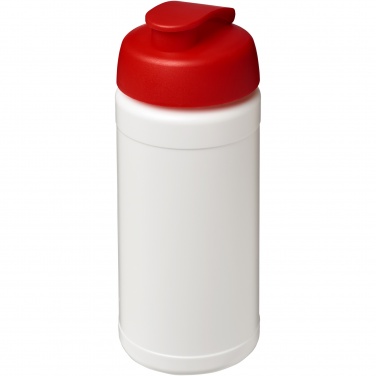 Logotrade promotional gift image of: Baseline 500 ml recycled sport bottle with flip lid