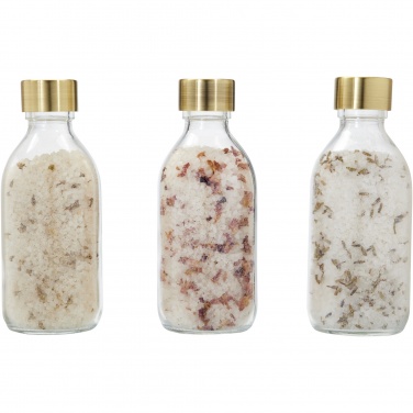 Logotrade advertising products photo of: Wellmark Just Relax 3-piece 200 ml bath salt gift set
