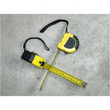 Logo trade promotional giveaways image of: Rule 3-metre RCS recycled plastic measuring tape