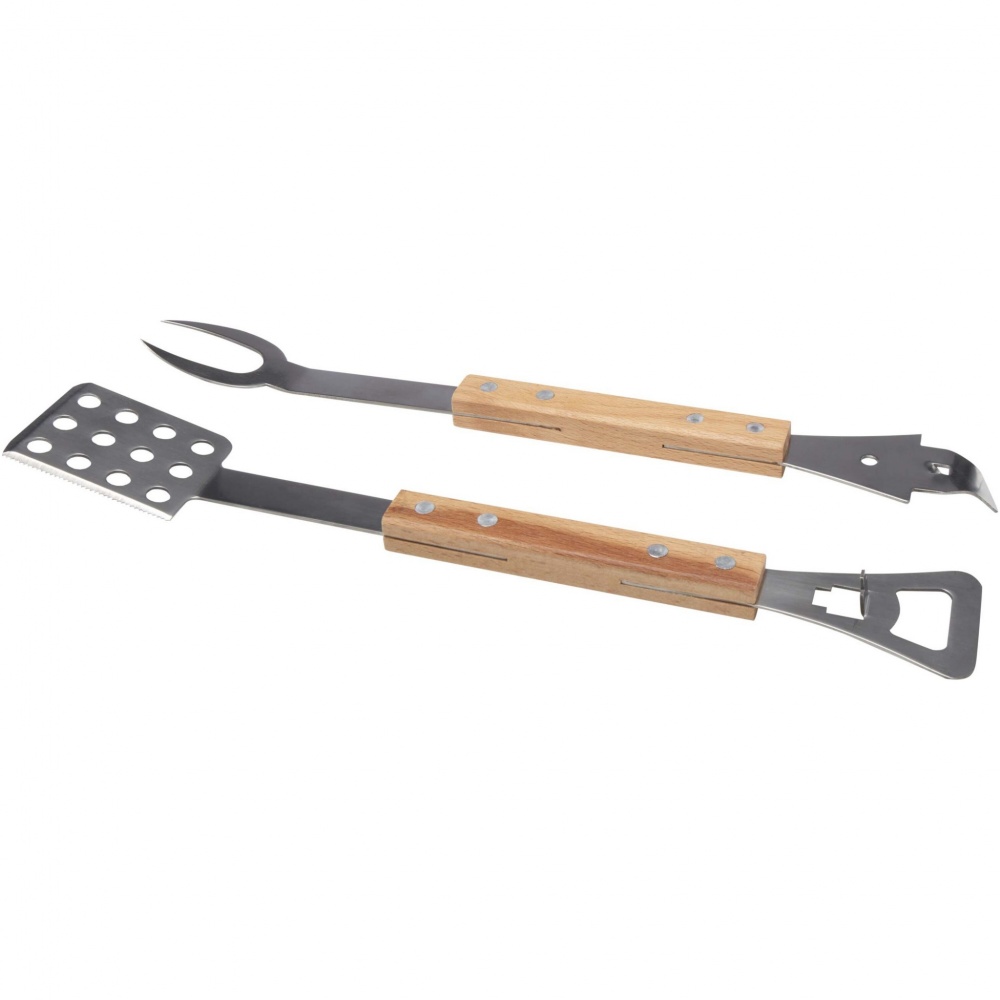 Logo trade business gifts image of: Fajro BBQ tool set