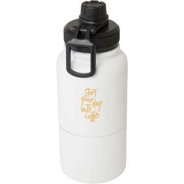 Logo trade promotional giveaways image of: Dupeca 840 ml RCS certified stainless steel insulated sport bottle