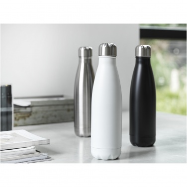 Logo trade promotional merchandise picture of: Cove 500 ml RCS certified recycled stainless steel vacuum insulated bottle 