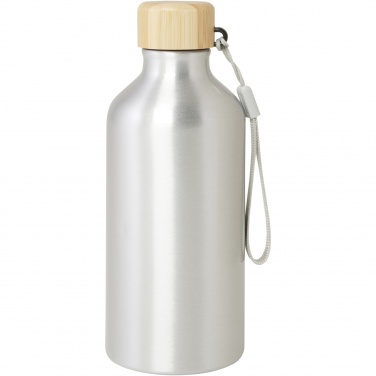 Logotrade corporate gift image of: Malpeza 500 ml RCS certified recycled aluminium water bottle