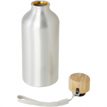 Logotrade promotional products photo of: Malpeza 500 ml RCS certified recycled aluminium water bottle