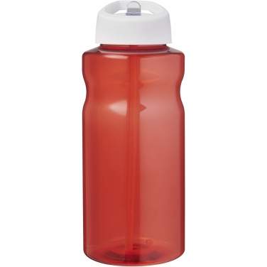 Logo trade promotional merchandise image of: H2O Active® Eco Big Base 1 litre spout lid sport bottle
