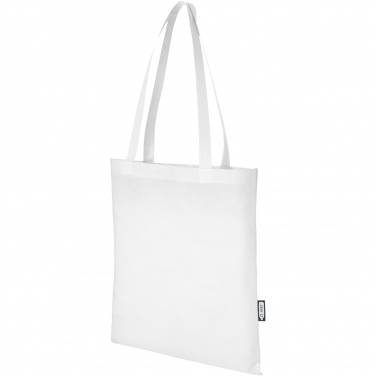 Logo trade promotional items picture of: Zeus GRS recycled non-woven convention tote bag 6L