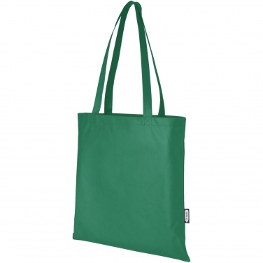 Logo trade promotional giveaways picture of: Zeus GRS recycled non-woven convention tote bag 6L