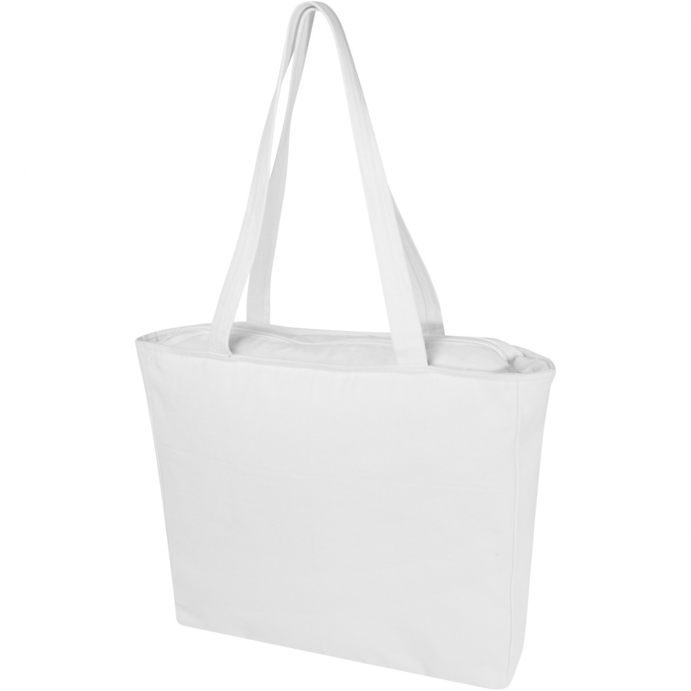 Logo trade promotional items picture of: Weekender 500 g/m² Aware™ recycled tote bag