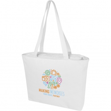 Logotrade corporate gift image of: Weekender 500 g/m² Aware™ recycled tote bag