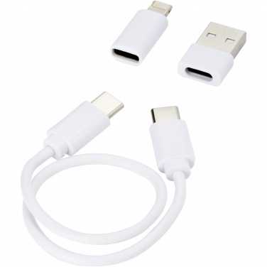 Logotrade advertising product image of: Whiz recycled plastic modular charging cable 