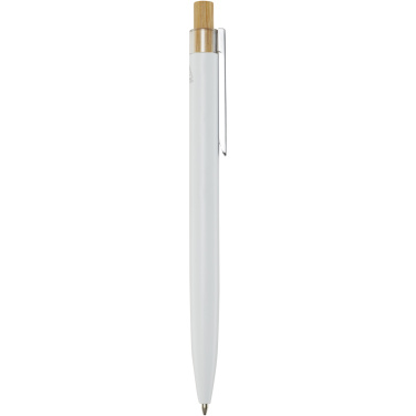 Logo trade business gifts image of: Nooshin recycled aluminium ballpoint pen (black ink)
