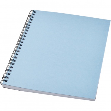 Logo trade promotional item photo of: Desk-Mate® A5 colour spiral notebook