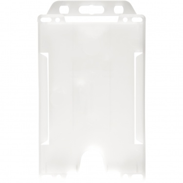 Logo trade promotional product photo of: Pierre recycled plastic card holder 