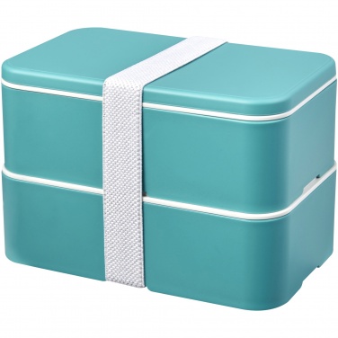 Logotrade promotional gift picture of: MIYO Renew double layer lunch box