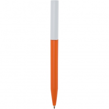 Logo trade advertising product photo of: Unix recycled plastic ballpoint pen