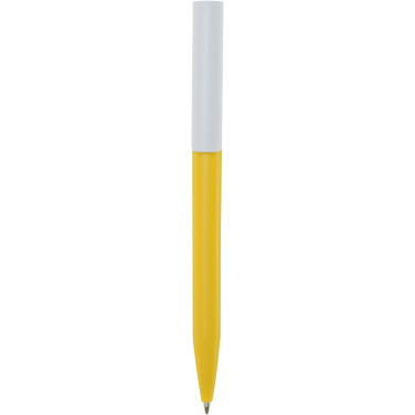 Logo trade promotional giveaway photo of: Unix recycled plastic ballpoint pen