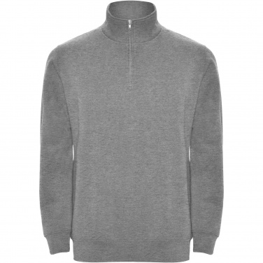 Logo trade promotional gifts image of: Aneto quarter zip sweater