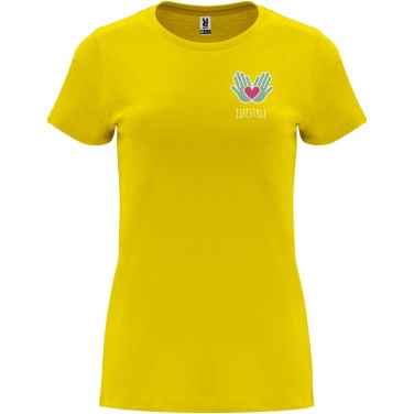 Logotrade promotional giveaway picture of: Capri short sleeve women's t-shirt