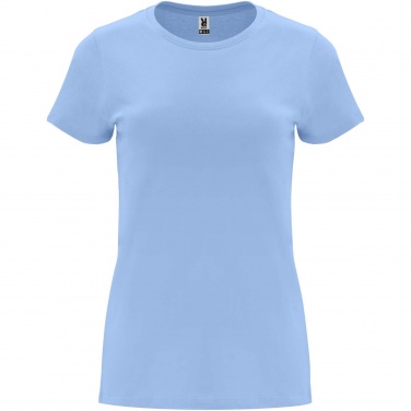 Logo trade advertising products image of: Capri short sleeve women's t-shirt