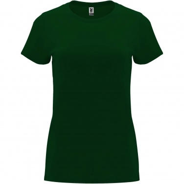Logo trade promotional giveaways picture of: Capri short sleeve women's t-shirt