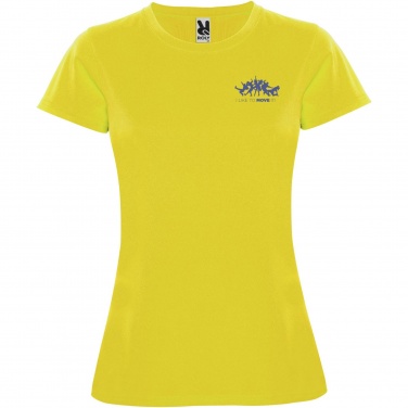 Logotrade corporate gift image of: Montecarlo short sleeve women's sports t-shirt