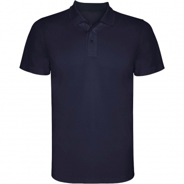 Logo trade promotional giveaways picture of: Monzha short sleeve men's sports polo