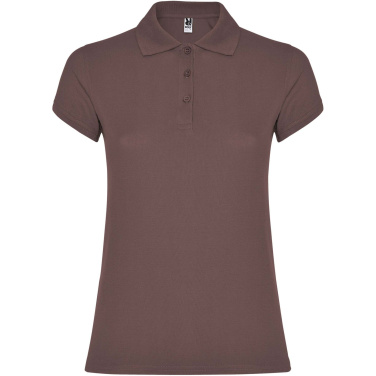 Logo trade business gifts image of: Star short sleeve women's polo