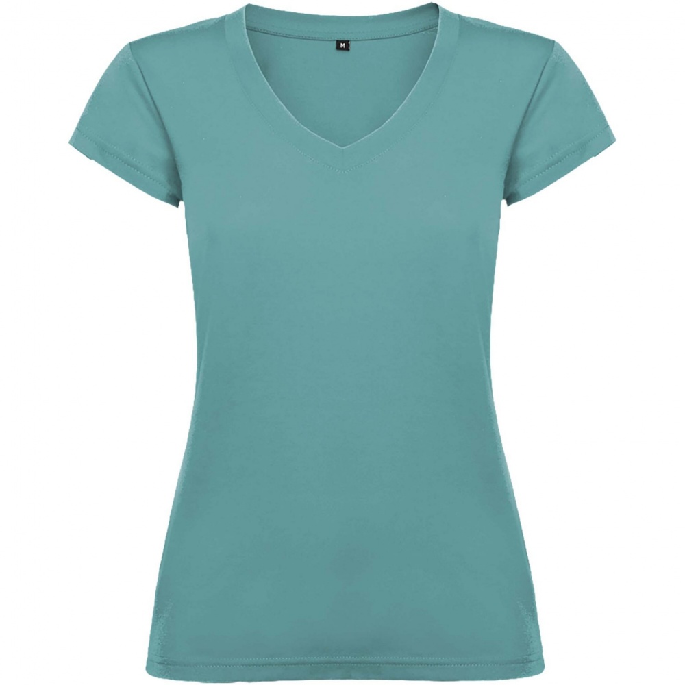 Logo trade promotional items picture of: Victoria short sleeve women's v-neck t-shirt