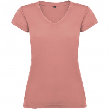 Logotrade promotional giveaway image of: Victoria short sleeve women's v-neck t-shirt