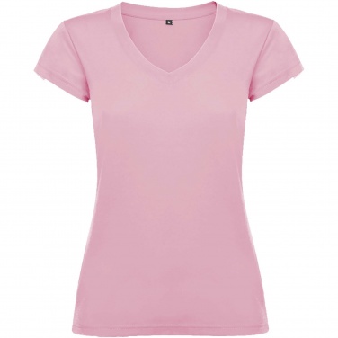 Logotrade promotional product picture of: Victoria short sleeve women's v-neck t-shirt