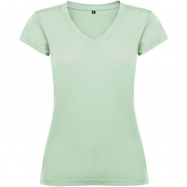 Logotrade promotional item picture of: Victoria short sleeve women's v-neck t-shirt