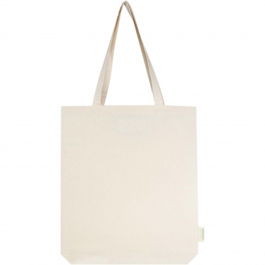 Logo trade advertising products picture of: Orissa 180 g/m² organic wide bottom tote bag 11L