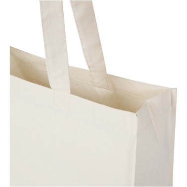 Logo trade promotional products image of: Orissa 180 g/m² organic full gusset tote bag 14L