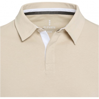 Logotrade advertising product picture of: Clyde unisex organic rugby polo sweatshirt