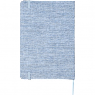 Logo trade promotional merchandise image of: Ramona A5 cotton notebook