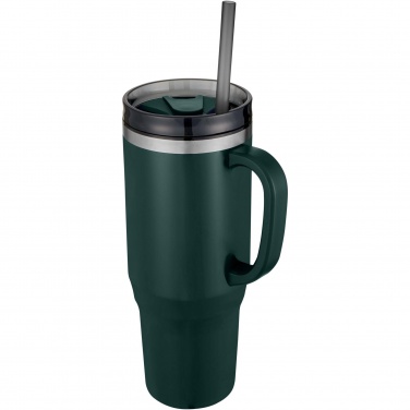 Logotrade promotional giveaways photo of: Melbourne 1200 ml RCS certified insulated tumbler with straw