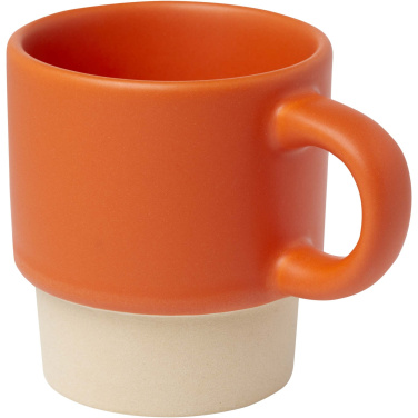 Logotrade promotional gifts photo of: Olympia 130 ml stackable expresso cup with clay bottom