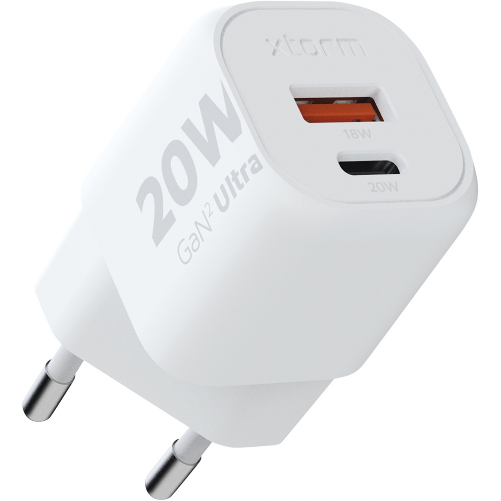 Logotrade promotional item image of: Xtorm XEC020 GaN² Ultra 20W wall charger
