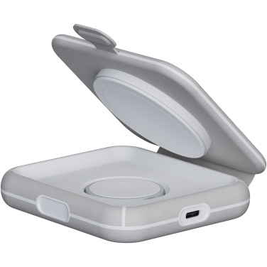 Logotrade promotional merchandise image of: Xtorm XWF21 15W foldable 2-in-1 wireless travel charger