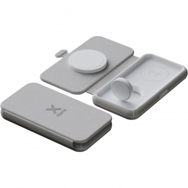 Logotrade promotional product picture of: Xtorm XWF31 15W foldable 3-in-1 wireless travel charger