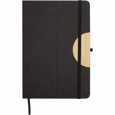 Logo trade advertising products picture of: Carmen A5 hard cover notebook and ballpoint pen gift set