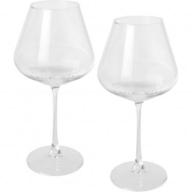 Logotrade promotional item picture of: Rosso 2-piece wine glass set 