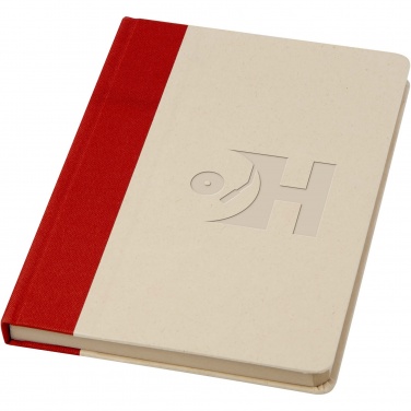 Logo trade promotional merchandise picture of: Liliana A5 sugar cane plastic hard cover notebook