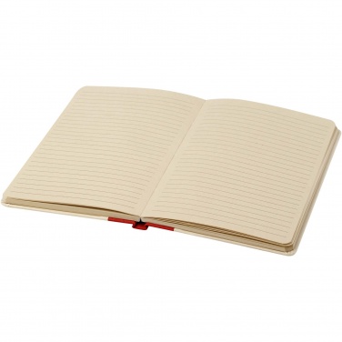 Logo trade promotional merchandise photo of: Liliana A5 sugar cane plastic hard cover notebook