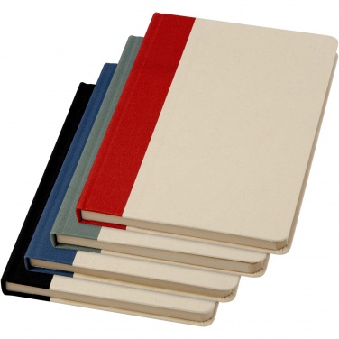 Logo trade promotional merchandise image of: Liliana A5 sugar cane plastic hard cover notebook