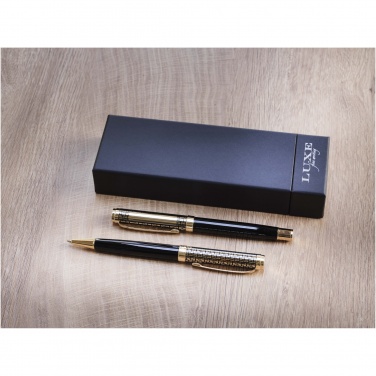 Logo trade advertising products picture of: Legato ballpoint and rollerball pen set
