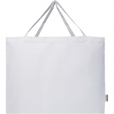 Logotrade corporate gift picture of: Odessa 220 g/m² GRS recycled cotton large tote bag