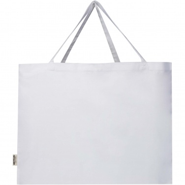 Logo trade promotional gifts picture of: Odessa 220 g/m² GRS recycled cotton large tote bag