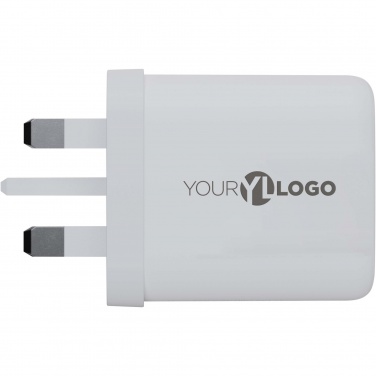 Logo trade promotional items image of: Xtorm XEC067G GaN² Ultra 67W wall charger - UK plug